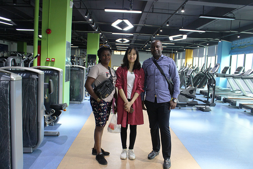 Nigerian Customers gym equipment 